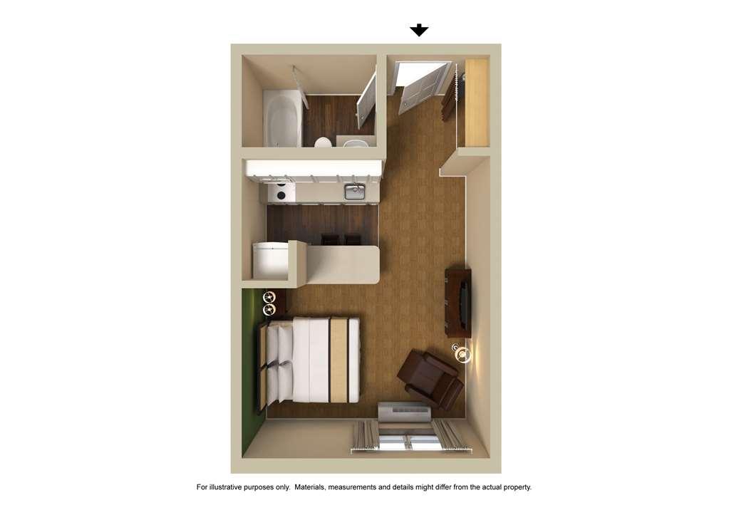 Extended Stay America Select Suites - Chicago - Rolling Meadows Habitación foto